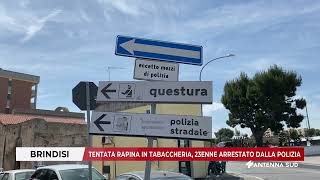 06 NOVEMBRE 2024 BRINDISI TENTATA RAPINA IN TABACCHERIA 23ENNE ARRESTATO DALLA POLIZIA [upl. by Yeneffit]