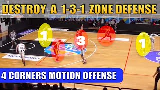 How to Teach 5out Motion Offense 4 Perfect Basketball Drills [upl. by Couchman706]