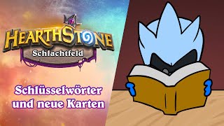 Carbot  Schlachtfeld Schlüsselwörter und neue Karten Deutsche Untertitel  Hearthstone DE [upl. by Rednasxela]