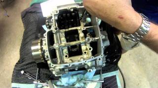 Triumph Daytona 675  Engine Disassembly  Video8 [upl. by Nillek]