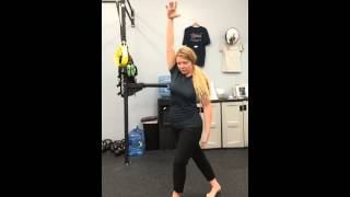 DOOLEY NOTED Pendulum Stretch for Obliques [upl. by Esidarap472]