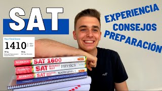 SAT preparación experiencia consejos para sacar buena nota  Estudiar en Estados Unidos [upl. by Anierdna]