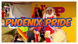 Phoenix Pride Festival 2022  Weekend Walk  Sunday  Opening Day  Phoenix Arizona [upl. by Claudell]