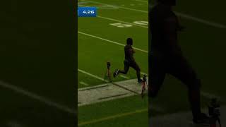 MADDEN 25 COMBINE  6’2 CB  428 40 nfl nflcombine madden25 maddennfl viralshorts viralshort [upl. by Aicel152]