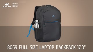 8069 Full size Laptop backpack 173quot [upl. by Ocer]