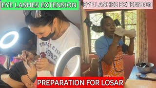 PREPARATION FOR LOSAR VLOG 1  MAKING KHAPSE  EYE LASHES EXTENSION FOR DEAR TIBETANYOUTUBER [upl. by Candyce]