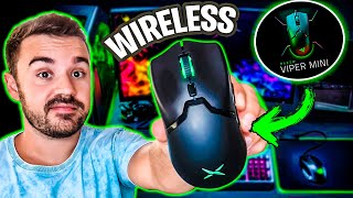 RAZER VIPER MINI SEM FIO NÃO PERA  Delux M800 PMW3325 [upl. by Notsyrb]