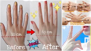 Exercise for Fingers  Hands  Get Slimming Fingers  Elongate amp beautiful Hands at Home [upl. by Eniluap]