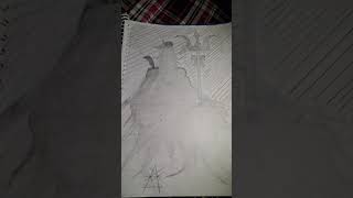 jai bhole 🕉 kesi lgi meri pencil art guys travel sktechvideo pencilsketch indianartist 2024 [upl. by Narak681]