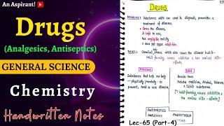 Chemistry  Chapter15 Chemistry in Everyday Life  Lec65 Part4  General Science [upl. by Kenwrick]