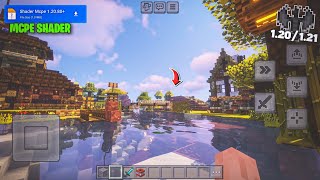 Hyper Shaders Minecraft Pe v12081  121  Shader MCPE or Minecraft PE 120 [upl. by Talich284]