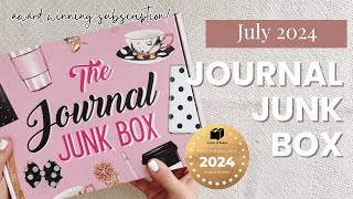 Journal Junk Box Unboxing July 2024  Journal Subscription Box [upl. by Lieberman23]