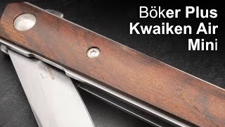 Boker Kwaiken Air Mini 01BO325 unboxing [upl. by Ahsenid185]