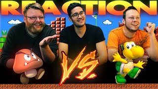 Goomba VS Koopa DeathBattle REACTION [upl. by Farmann]