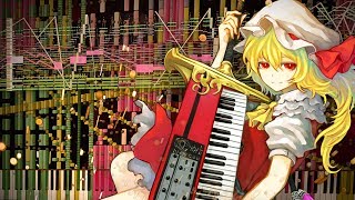 Synthesia Touhou 6  UN OWEN WAS HER  88000 Notes  Black MIDI [upl. by Ettesoj]