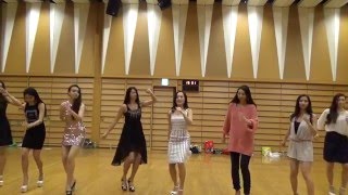 Awa Odori Rehearsal  Miss Supranational Japan 2016 [upl. by Elleimac757]