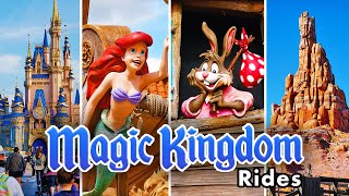 Magic Kingdom Rides  2022 POVs at Walt Disney World 4K POV [upl. by Burnight589]