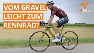 Durch Reifentausch zum Rennrad 🤨😮 Kann ich einfach umbauen [upl. by Ertnod]