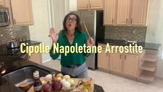 🇮🇹 Onions Roasted  Easy Cipolle Napoletane🇮🇹 Italy [upl. by Eryn]