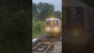 Metro North M3A arrives in Southeast North BrewsterNY [upl. by Bennir]