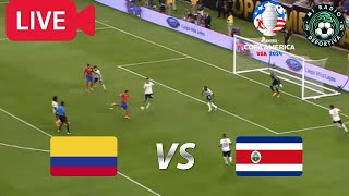 EN VIVO  COLOMBIA VS COSTA RICA  COPA AMERICA GRUPO D [upl. by Dysart]