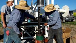 Setting a Line Shaft turbine [upl. by Yregerg]