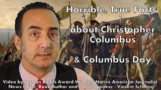 Horrible True Facts about Columbus and ColumbusDay [upl. by Imailiv]