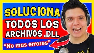 Cómo Solucionar TODOS LOS ERRORES de ARCHIVOS DLL FALTANTES Windows 788110  6432 BITS 2021 [upl. by Genvieve]