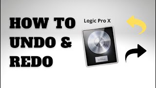 How to undo amp redo automation  Logic Pro X Quick Guide [upl. by Gamali]