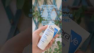 Cerave moisturizing cream ceraveskincare cerave moisturizerskincareforyou foryoupage [upl. by Anitsrik]