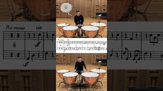 Orchestral Excerpts Timpani sheet  GUSTAV HOLST  The Planets  Jupiter mallets timpani [upl. by Ennovehs263]