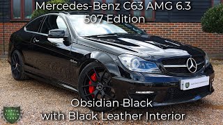 MercedesBenz C63 AMG 63 507 Edition registered November 2014 14 finished in Obsidian Black [upl. by Dustie955]