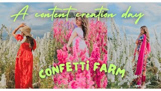 Confetti flower farm 😍  Unaisa amp Anoob [upl. by Assirec]