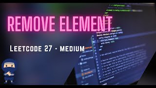 Remove Element  LeetCode 27  Python JavaScript Java C [upl. by Neelat]