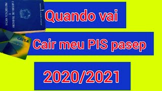 o pis cai direto na conta poupança da Caixa calendário Abono salarial PISpasep 2021 foi antecipado [upl. by Nathanil927]