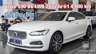 Volvo S90 B6 LWB 2022 lướt nhẹ 4000 km tại H3T Auto [upl. by Augie]