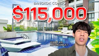 Touring A 115000 Hotelstyle Bangkok Condo [upl. by Dredi237]