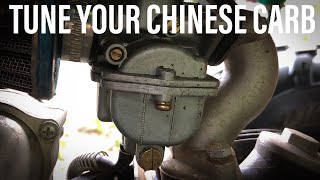 Tune Your Chinese ATV Carb [upl. by Kissel]