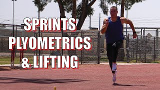 Sprinting Workouts amp Strength Training For Sprinters [upl. by Whale]