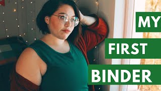 My Plus Size Binder Experience [upl. by Ilek]