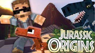 Jurassic World Origins 1 quotA FALLEN KINGDOMquot Dinosaur Mod Minecraft Roleplay [upl. by Haggai]