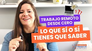 Las preguntas más frecuentes sobre el trabajo remoto 💻❓ ¡RESPONDIDAS [upl. by Ynnod]