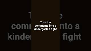 comment kindergarten shorts [upl. by Jopa]