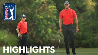 Tiger and Charlie Woods’ team highlights from PNC Championship  2020 [upl. by Marion]