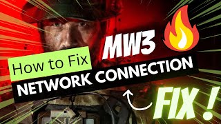 Modern Warfare 3 multiplayer “network connection” error fix  by borntoplaygames [upl. by Glynnis]