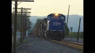 Classic Conrail Trains The Buffalo Line Part2 [upl. by Tahpos]