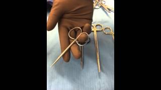 Basic Ortho surgical instruments for Med students  hand tray [upl. by Mariken]