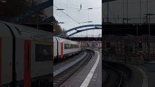 Aachen HBF Einfahrt des RE 29 SNCB Vectron [upl. by Baggott731]