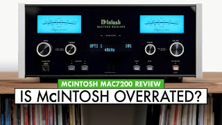 Is McIntosh WORTH THE MONEY McIntosh Review MAC7200 Stereo Receiver [upl. by Lilia]