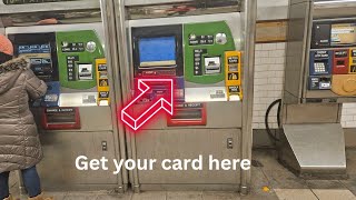 How to buy a NYC METRO CARD [upl. by Trebled478]